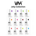 VINA Gel Polish Jelly Collection 15ml HEMA & TPO Free