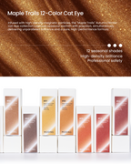 MODING Maple Trails 12-Color Cat Eye Collection HEMA & TPO Free