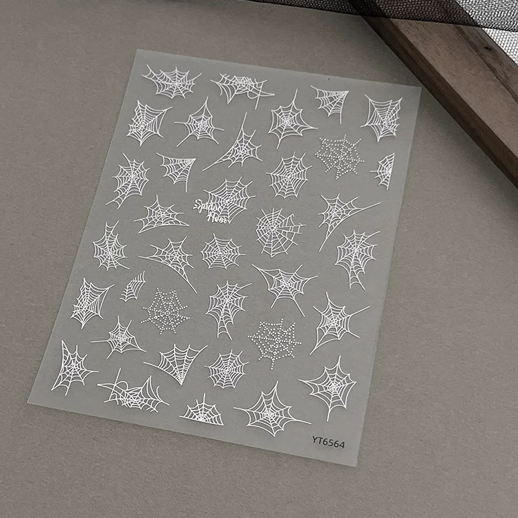 5D Sticker - Spider Web for Halloween