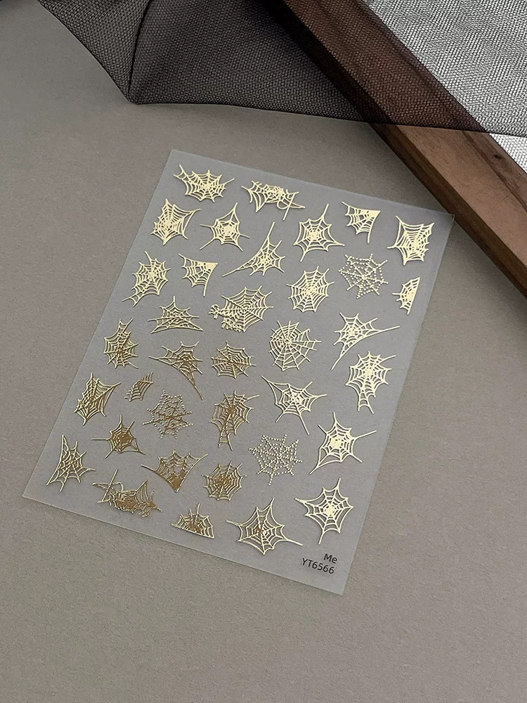5D Sticker - Spider Web for Halloween