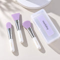 3-Piece Silicone Beauty Applicator Brush Set