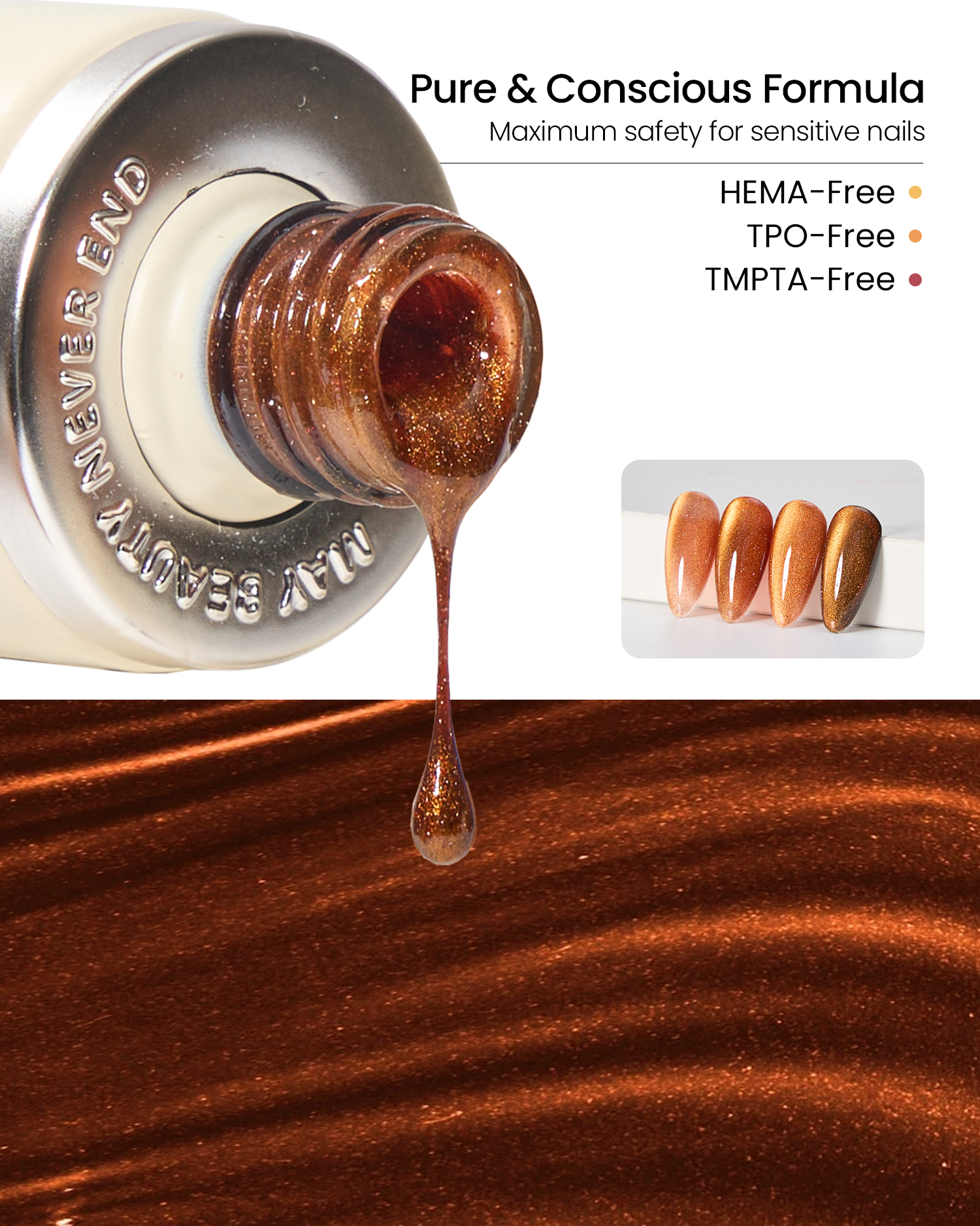 MODING Maple Trails 12-Color Cat Eye Collection HEMA & TPO Free