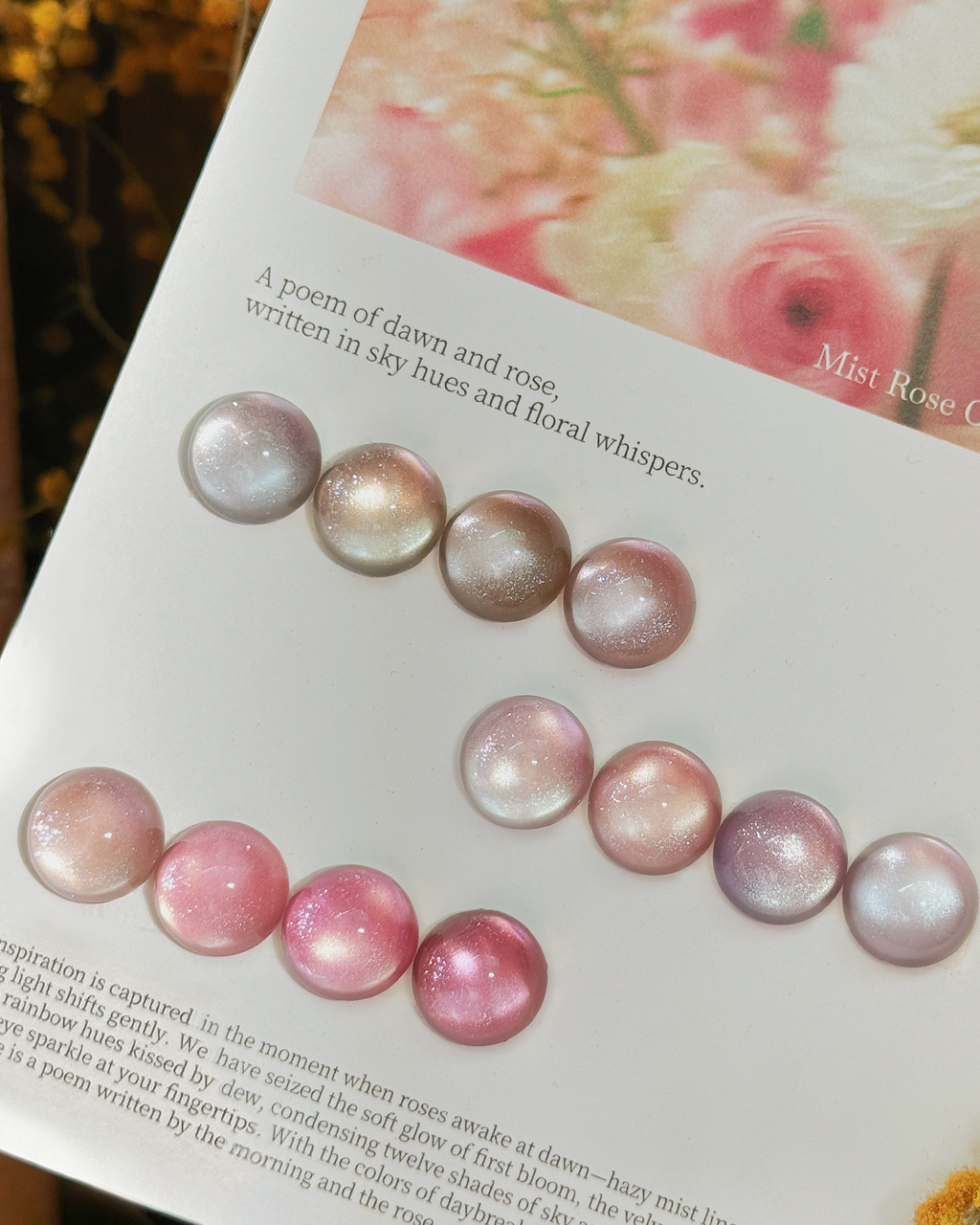 MODING Mist Rose Cat Eye Gel Colour HEMA & TPO Free - Full Collection