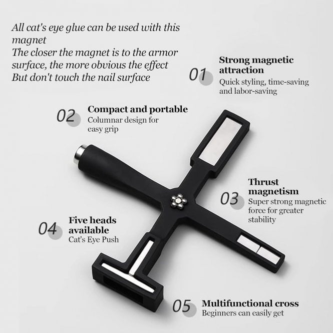 TNBL 5in1 Cross Cat Eye Magnet