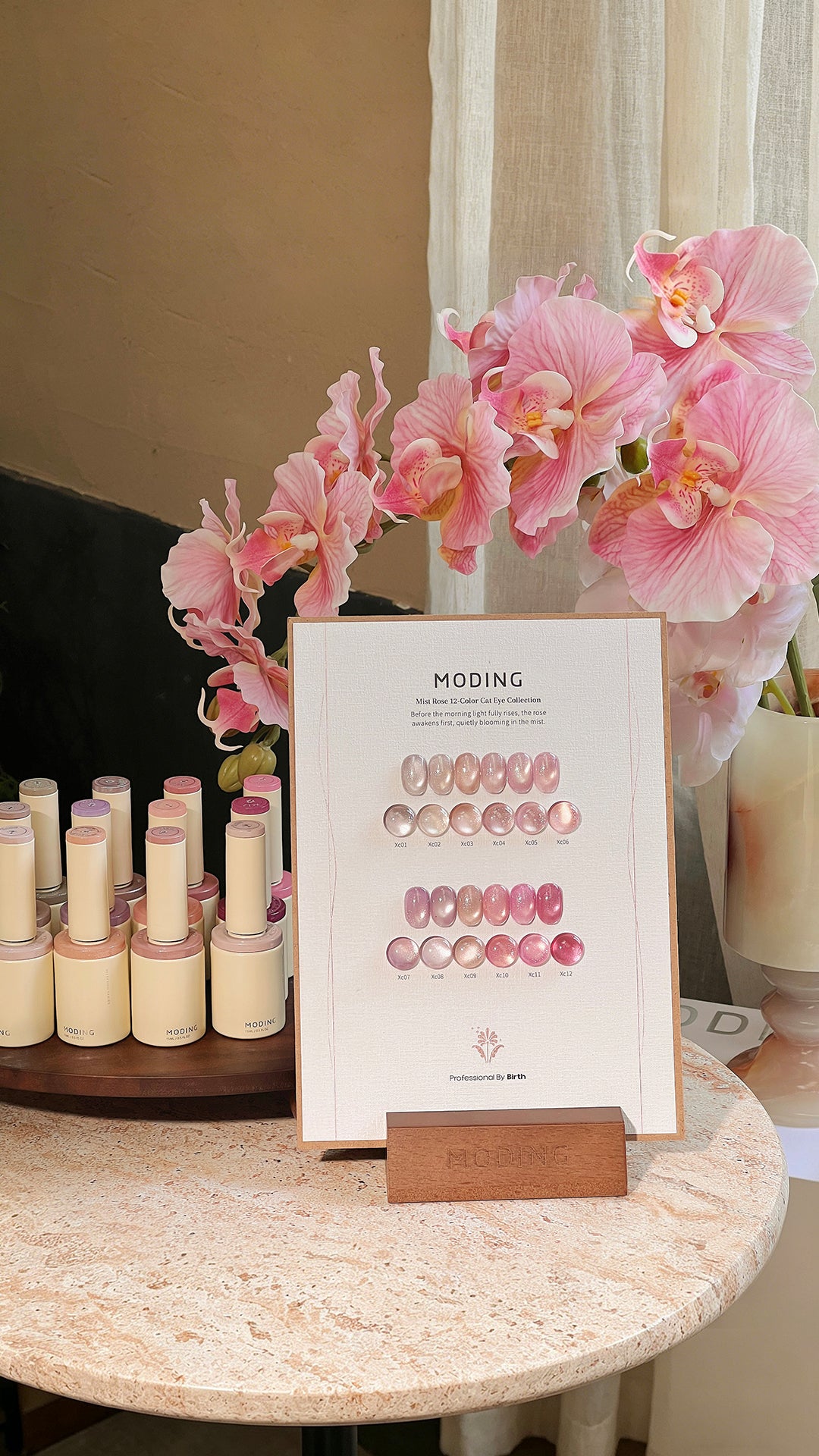 MODING Mist Rose Cat Eye Gel Colour HEMA & TPO Free - Full Collection