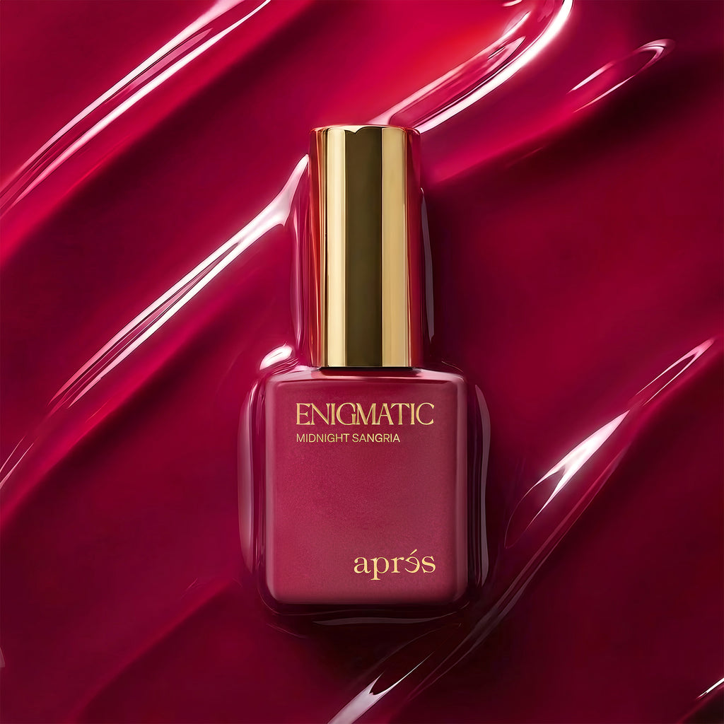 APRES Gel Couleur Gel Polish 15ml - Midnight Sangria J21 (HEMA/TPO/TMPTA-Free)