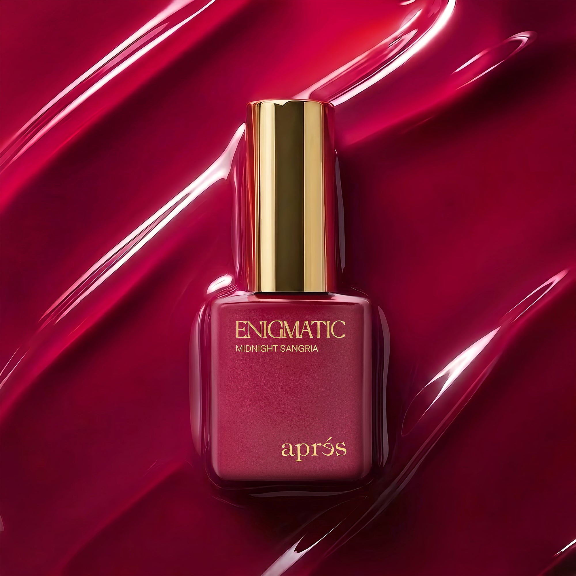 APRES Gel Couleur Gel Polish 15ml - Midnight Sangria J21 (HEMA/TPO/TMPTA-Free)