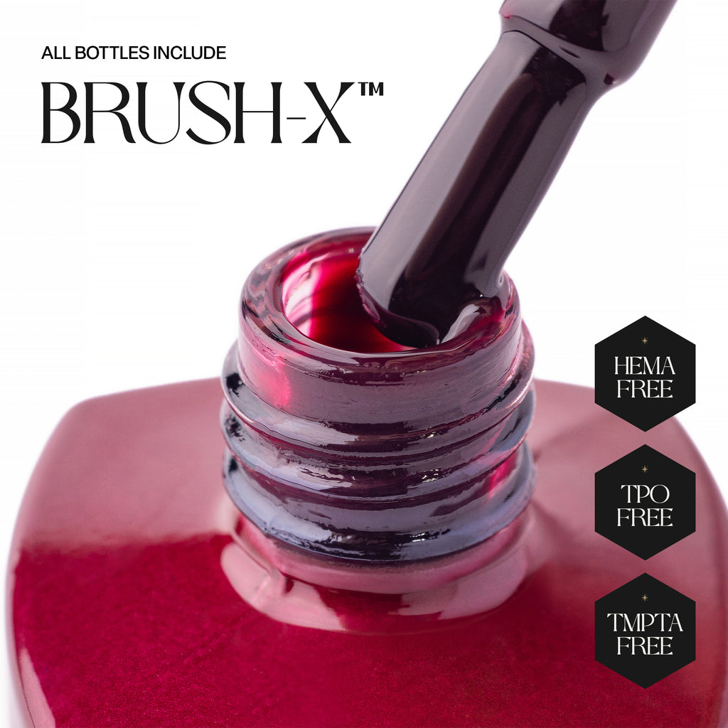 APRES Gel Couleur Gel Polish 15ml - Midnight Sangria J21 (HEMA/TPO/TMPTA-Free)