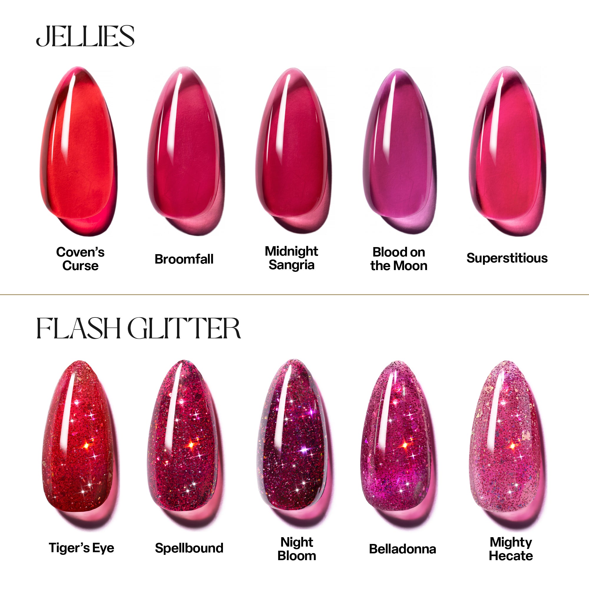 APRES Gel Couleur Gel Polish 15ml - Enigmatic Collection (HEMA/TPO/TMPTA-Free)