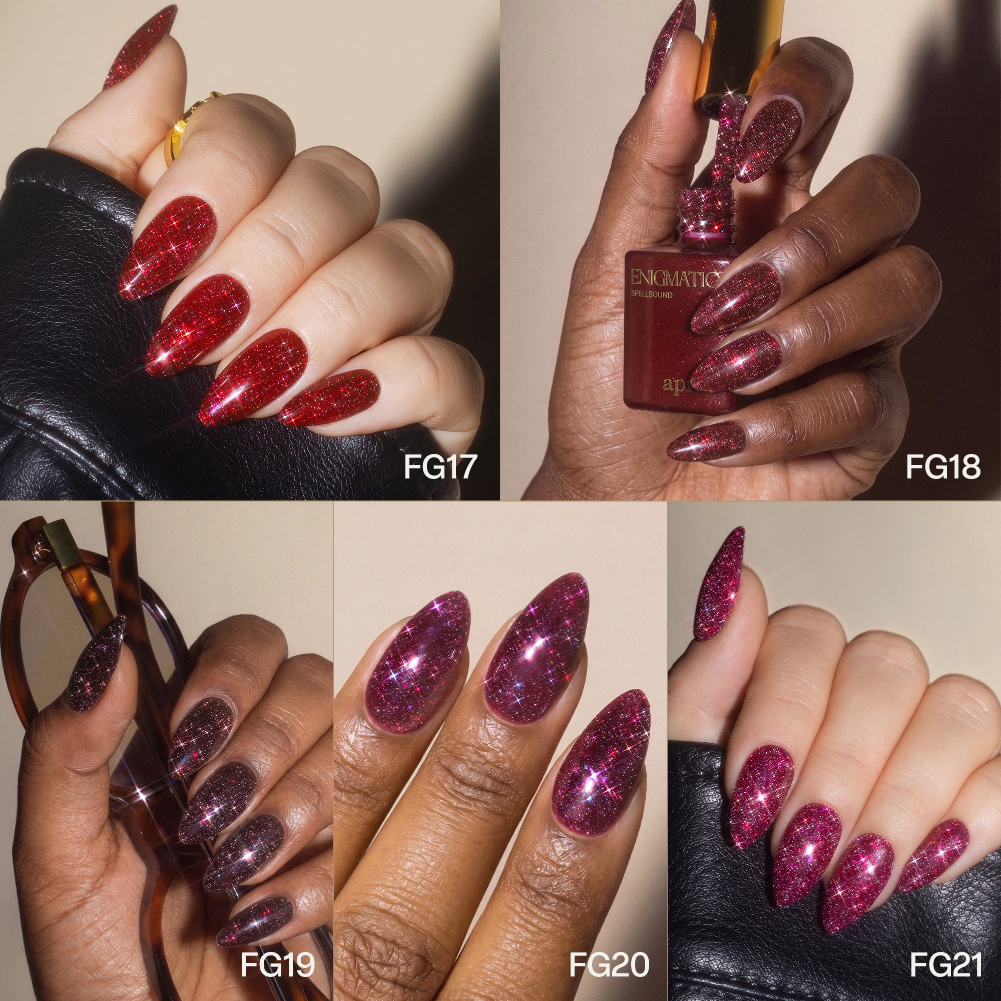 APRES Gel Couleur Gel Polish 15ml - Enigmatic Collection (HEMA/TPO/TMPTA-Free)