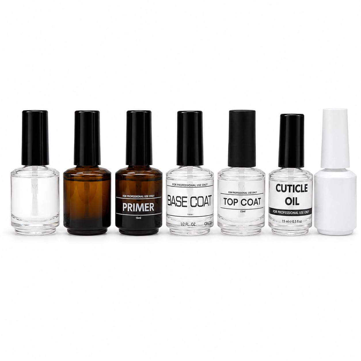 TNBL Polish Replacement Brushes 5pcs 15ml