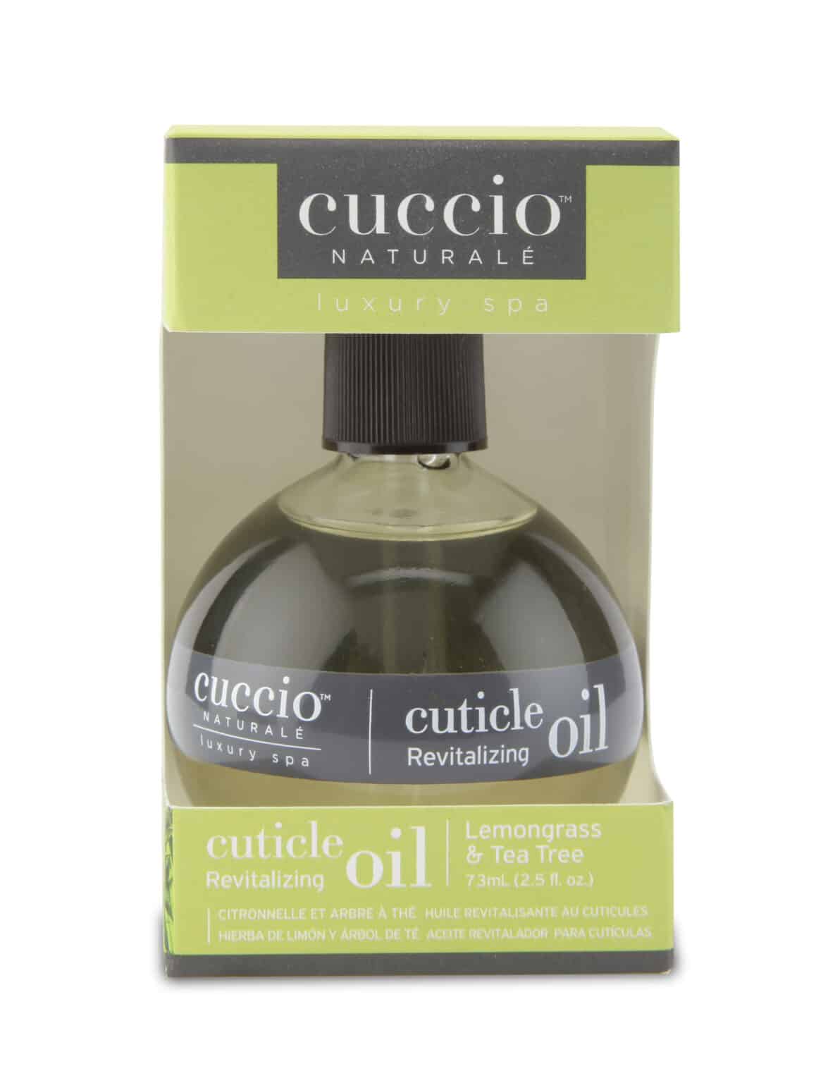 CUCCIO Naturale Revitalizing Cuticle Oil (2.5 fl.oz) - Lemongrass & Tea Tree