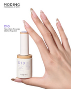 MODING D10 Non-stick Powder Matte Top Coat 15ml - HEMA & TPO Free