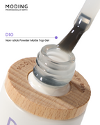 MODING D10 Non-stick Powder Matte Top Coat 15ml - HEMA & TPO Free