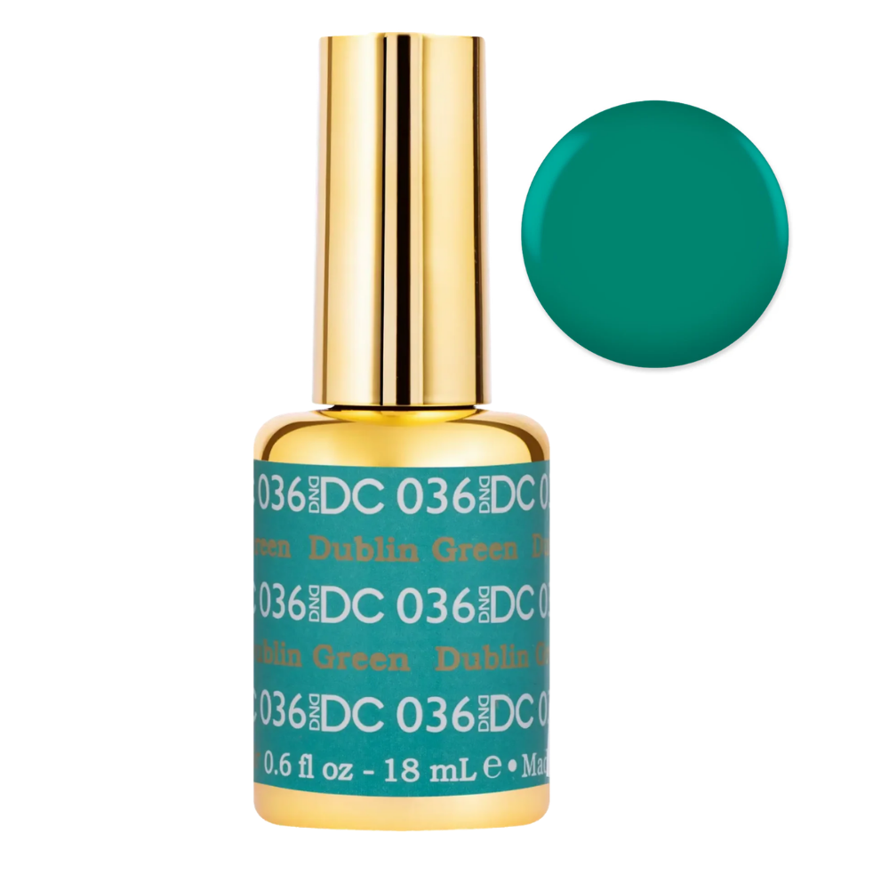 DND DC Gel Polish Only 18ml - DC036 Dublin Green