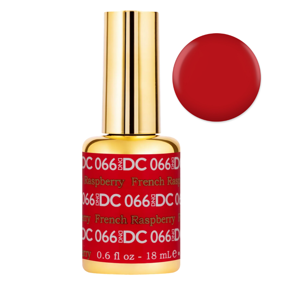 DND DC Gel Polish Only 18ml - DC066 French Raspberry