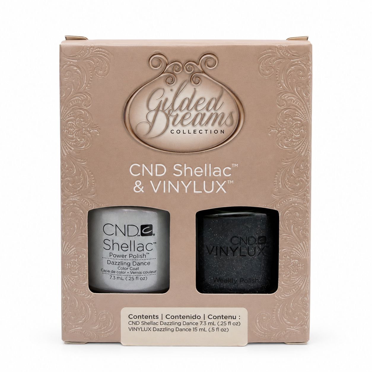 CND SHELLAC™ Dazzling Dance Gel Polish 7.3ml & VINYLUX 15ml Duo Pack