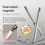 Double-Ended Cat Eye Nail Magnet Wand with Steel Ball - Strong
