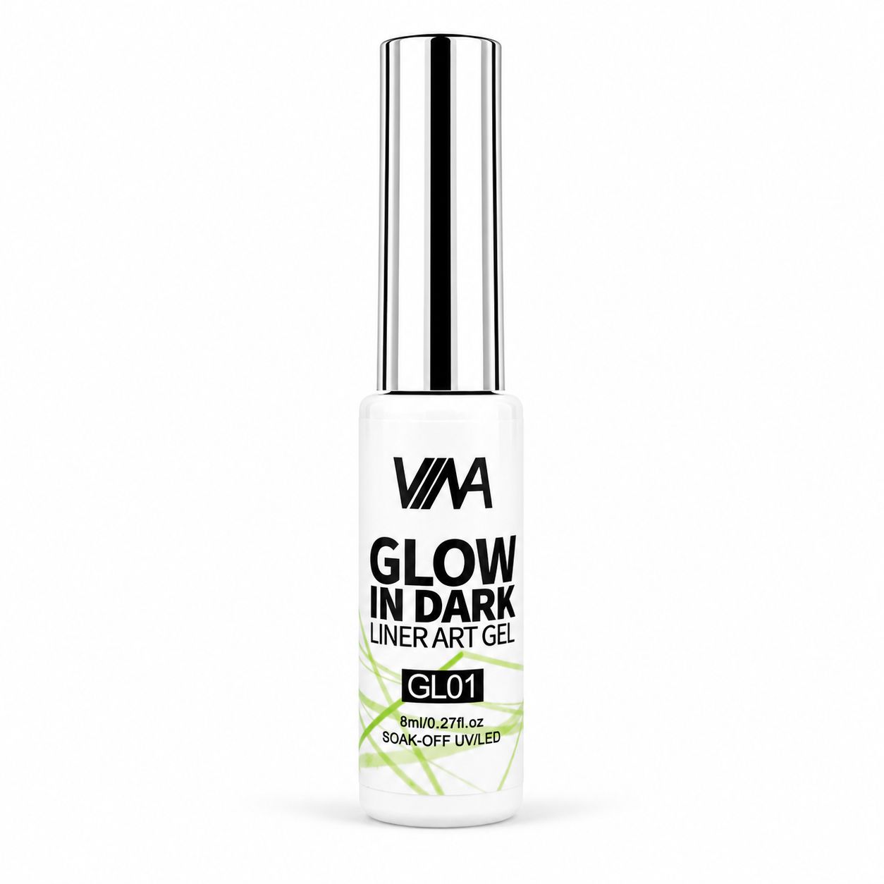 VINA Nail Art Gel Glow In The Dark Liners - 8ml