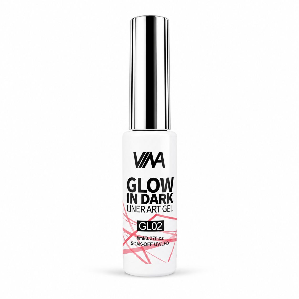 VINA Nail Art Gel Glow In The Dark Liners - 8ml