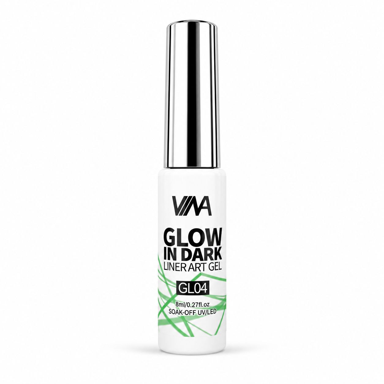VINA Nail Art Gel Glow In The Dark Liners - 8ml