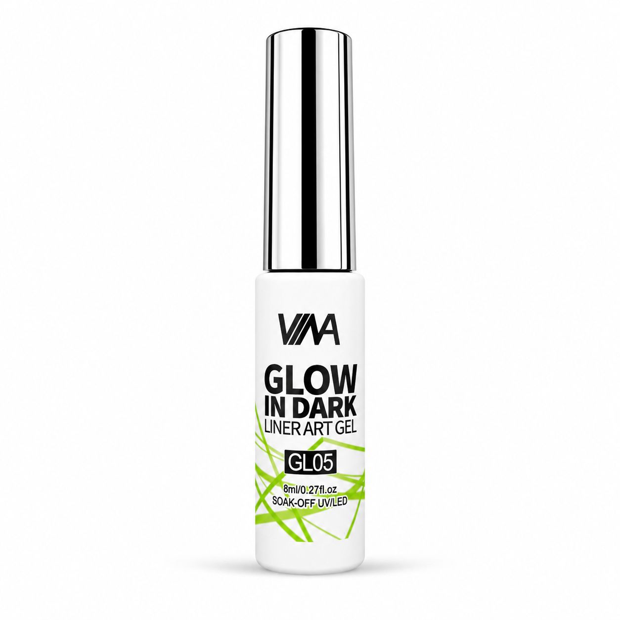 VINA Nail Art Gel Glow In The Dark Liners - 8ml
