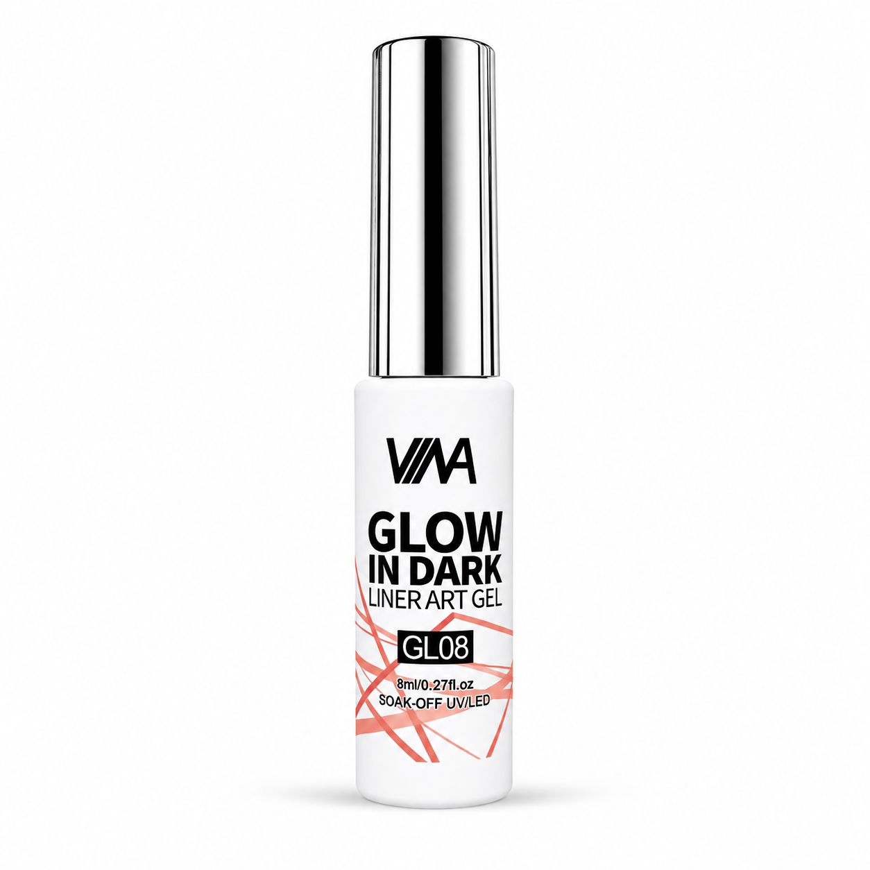 VINA Nail Art Gel Glow In The Dark Liners - 8ml