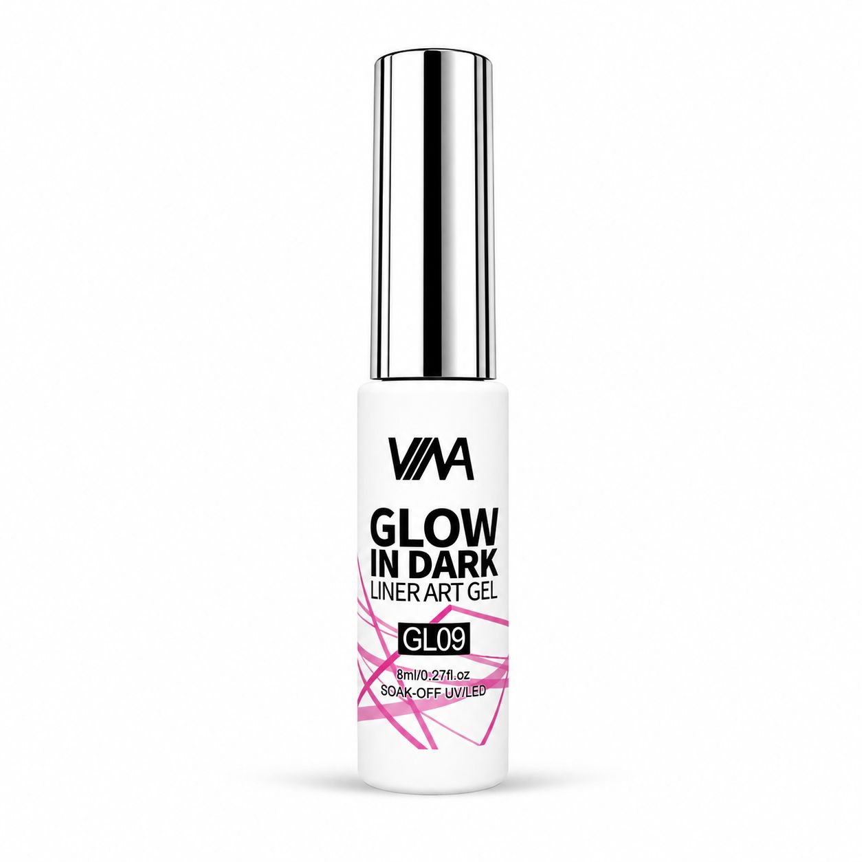 VINA Nail Art Gel Glow In The Dark Liners - 8ml