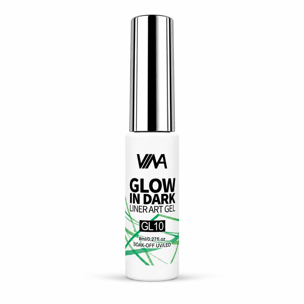 VINA Nail Art Gel Glow In The Dark Liners - 8ml