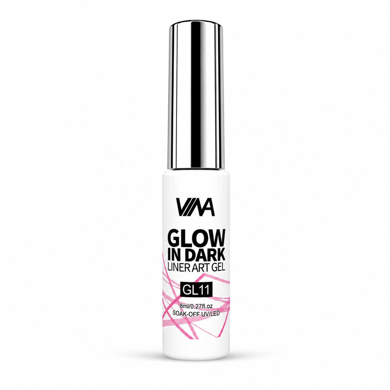 VINA Nail Art Gel Glow In The Dark Liners - 8ml