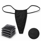 Disposable G String 100pcs - BLACK