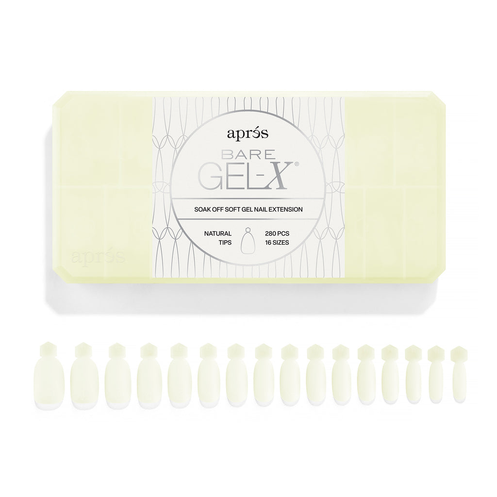 APRES Bare Gel-X® Box of Tips - Mini (280pcs)