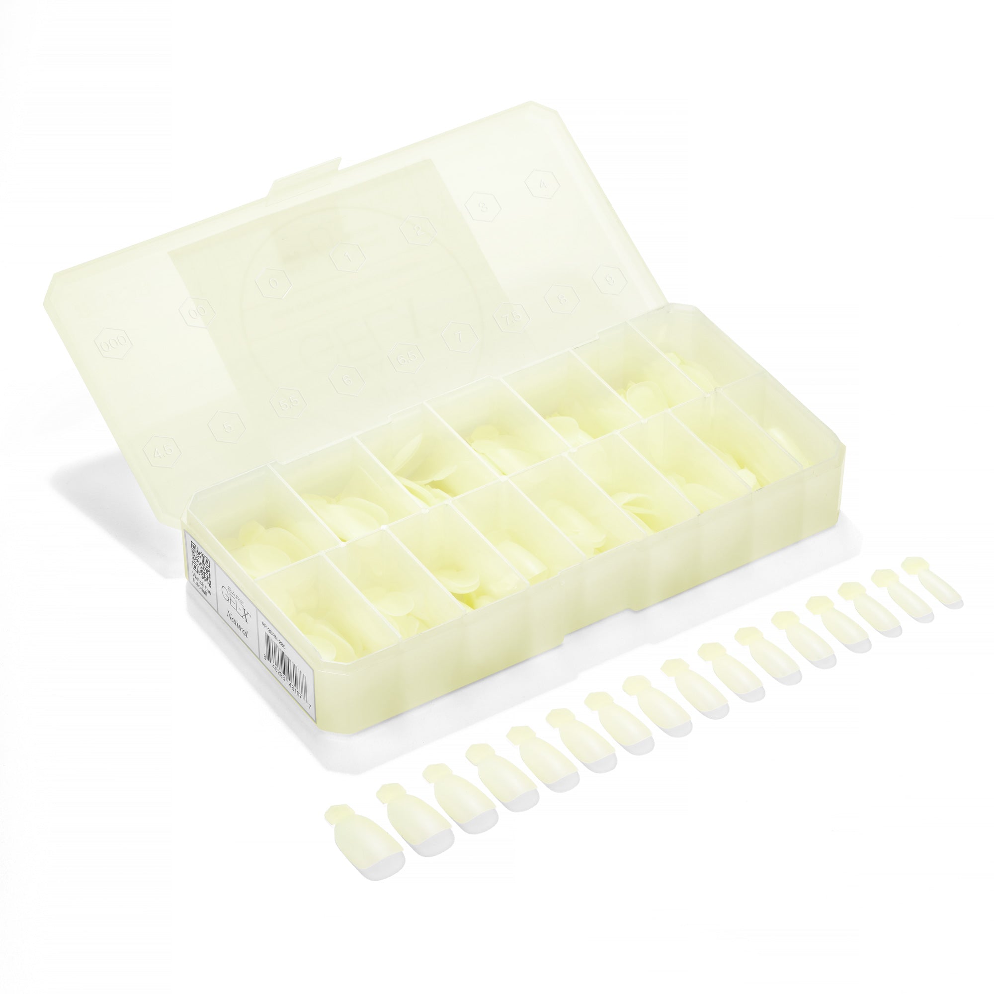 APRES Bare Gel-X® Box of Tips - Mini (280pcs)