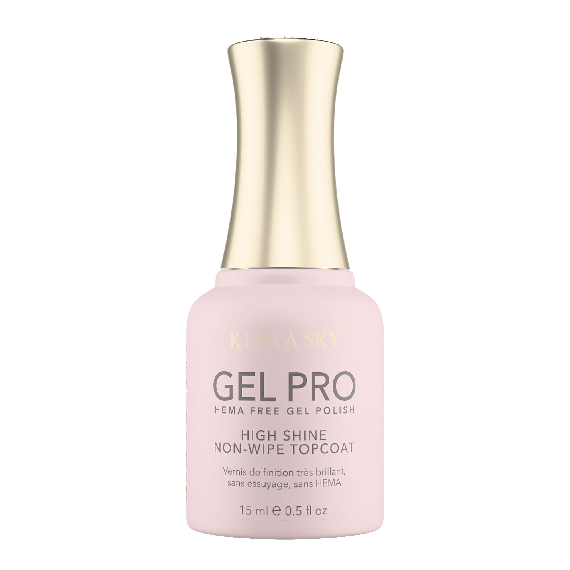 KIARA SKY Gel Pro Hema Free Gel - High-Shine Non-Wipe TopCoat 15ml