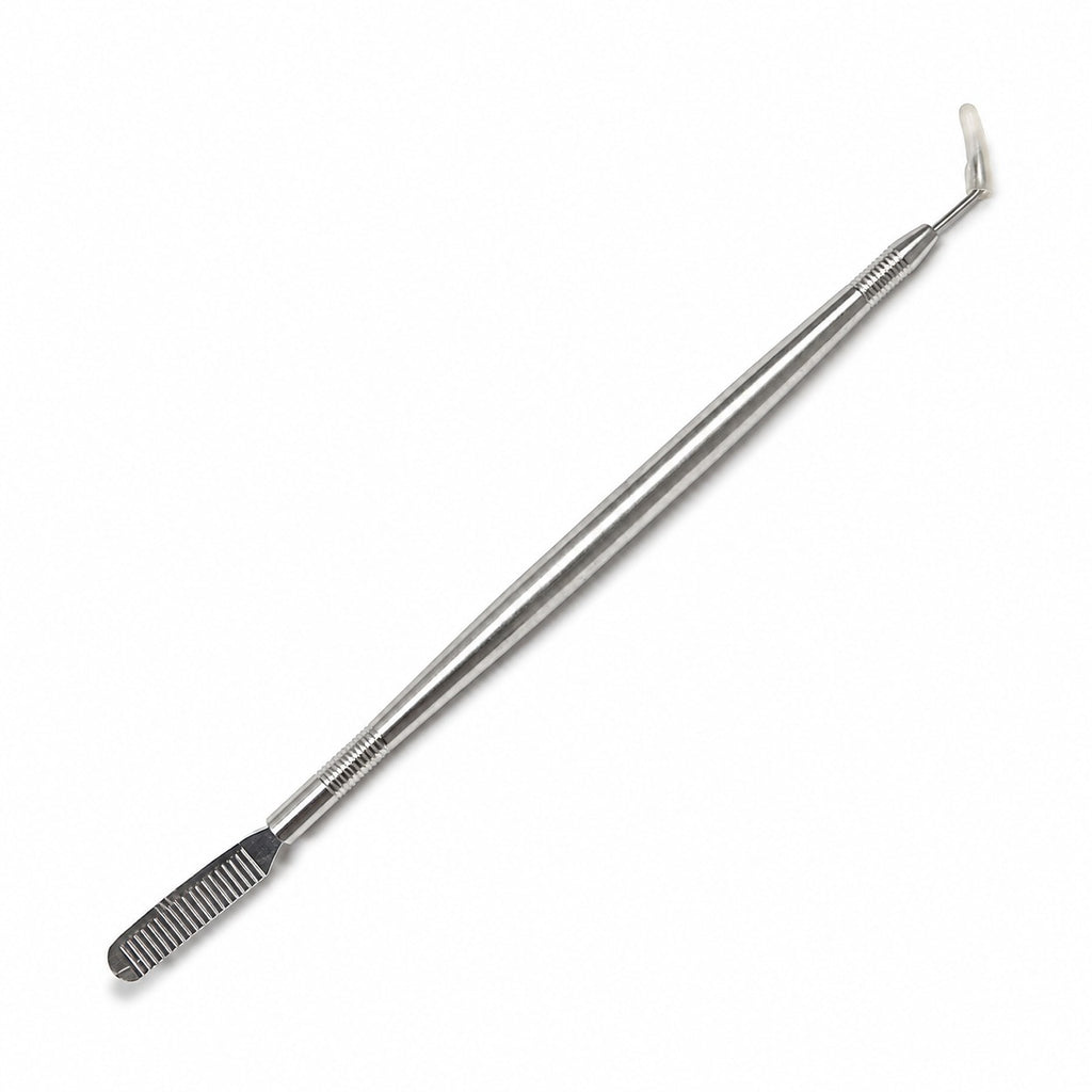 Dual-Ended Stainless Steel Lash Lift Hook & Comb Separator Tool