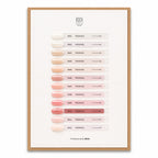 MODING Swatch Display Board