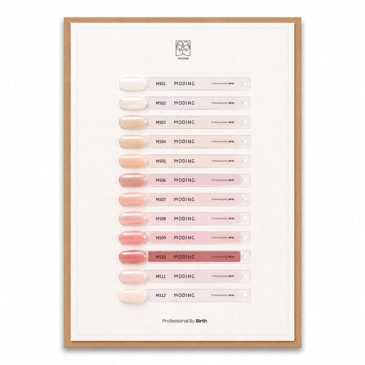 MODING Swatch Display Board