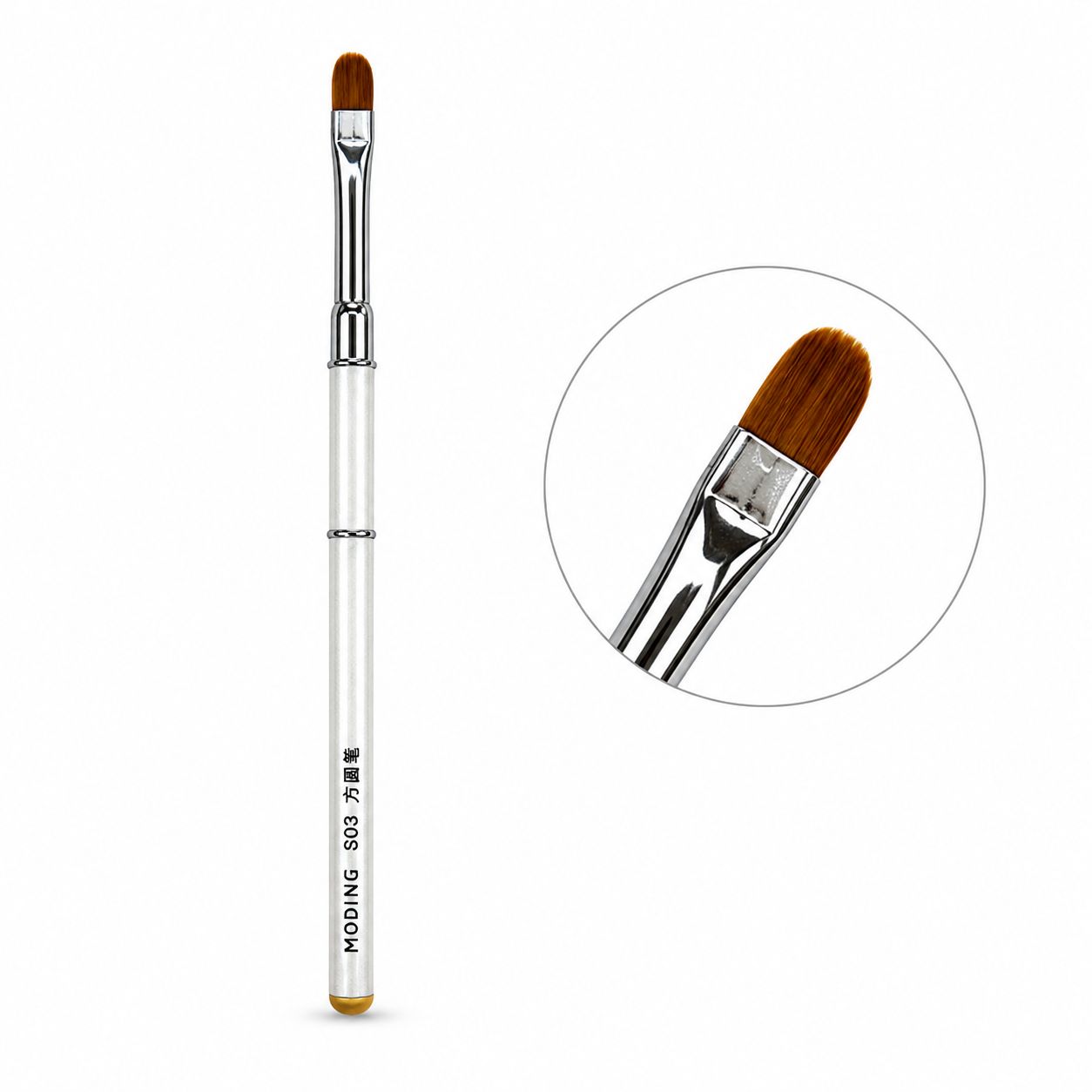 MODING Nail Brush - S03 - Round Brush
