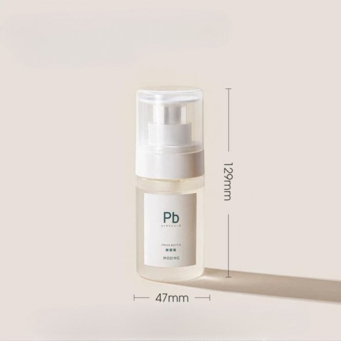 MODING Empty Acetone Pump Bottle 100ml