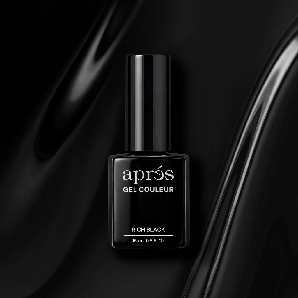 APRES Rich Black Gel Colour - (HEMA/TPO-Free)