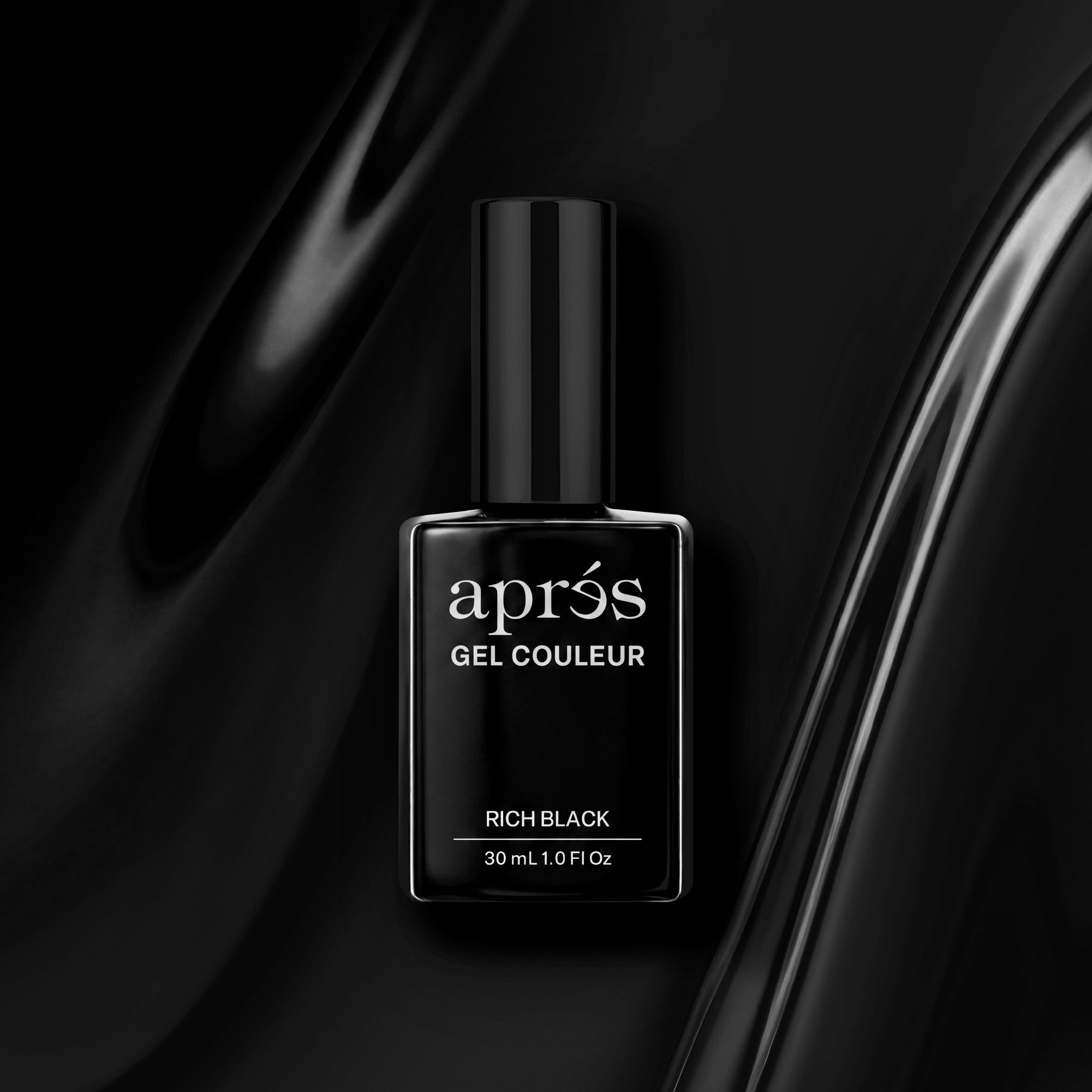 APRES Rich Black Gel Colour - (HEMA/TPO-Free)