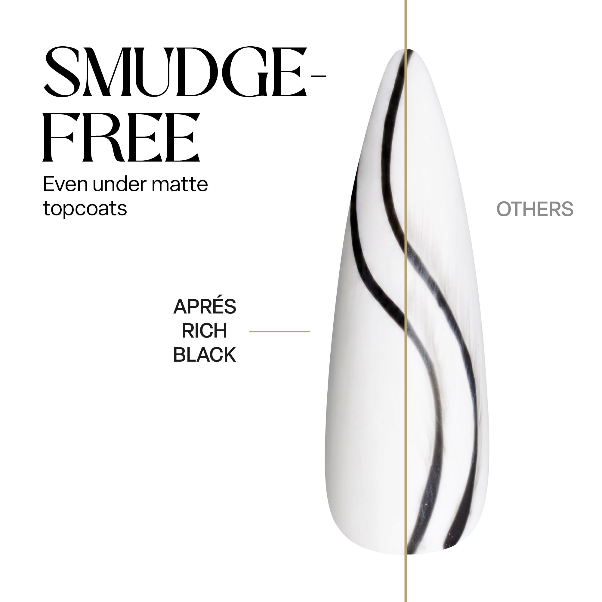 APRES Rich Black Gel Colour - (HEMA/TPO-Free)