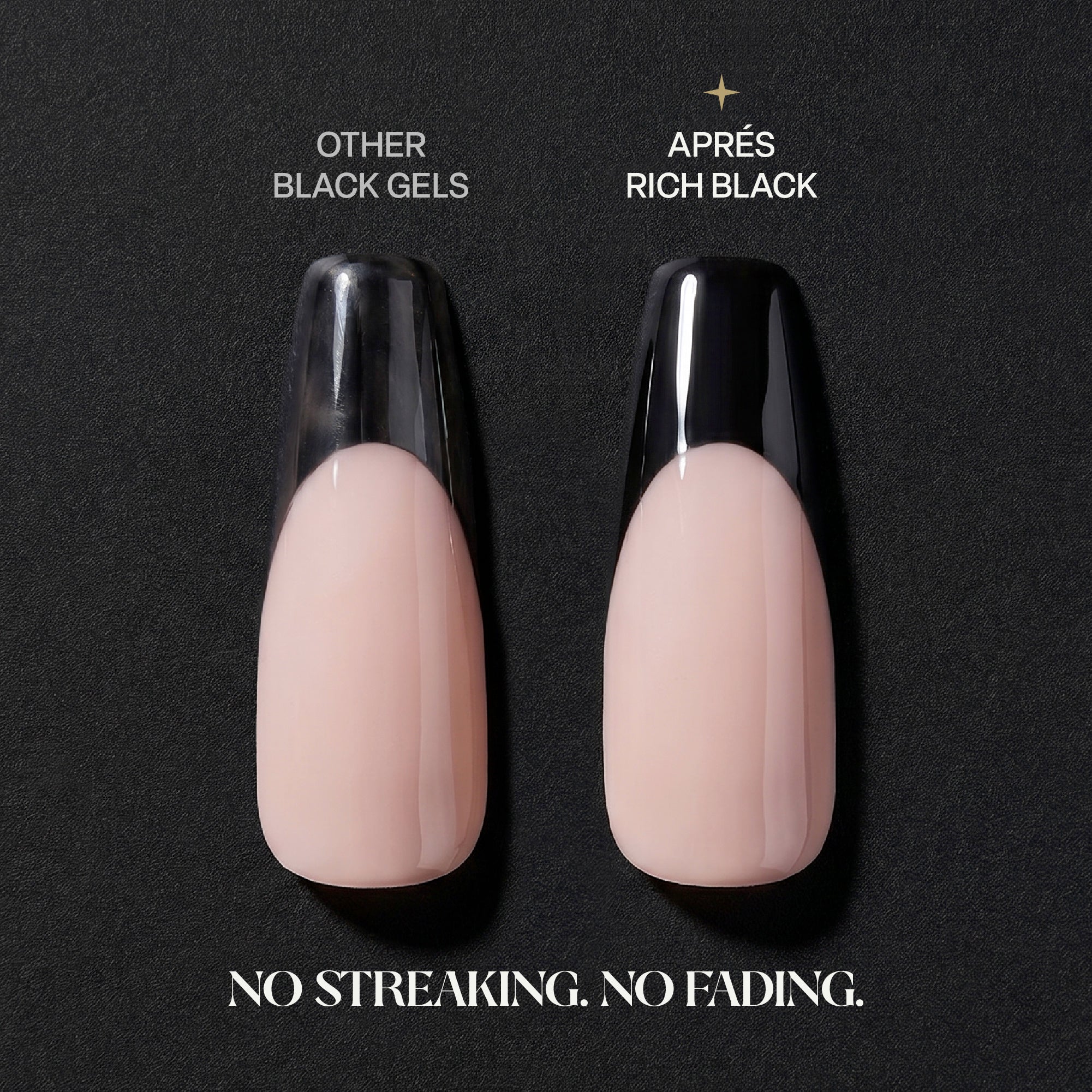 APRES Rich Black Gel Colour - (HEMA/TPO-Free)
