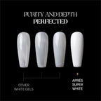 APRES Super White Gel Colour - (HEMA/TPO-Free)