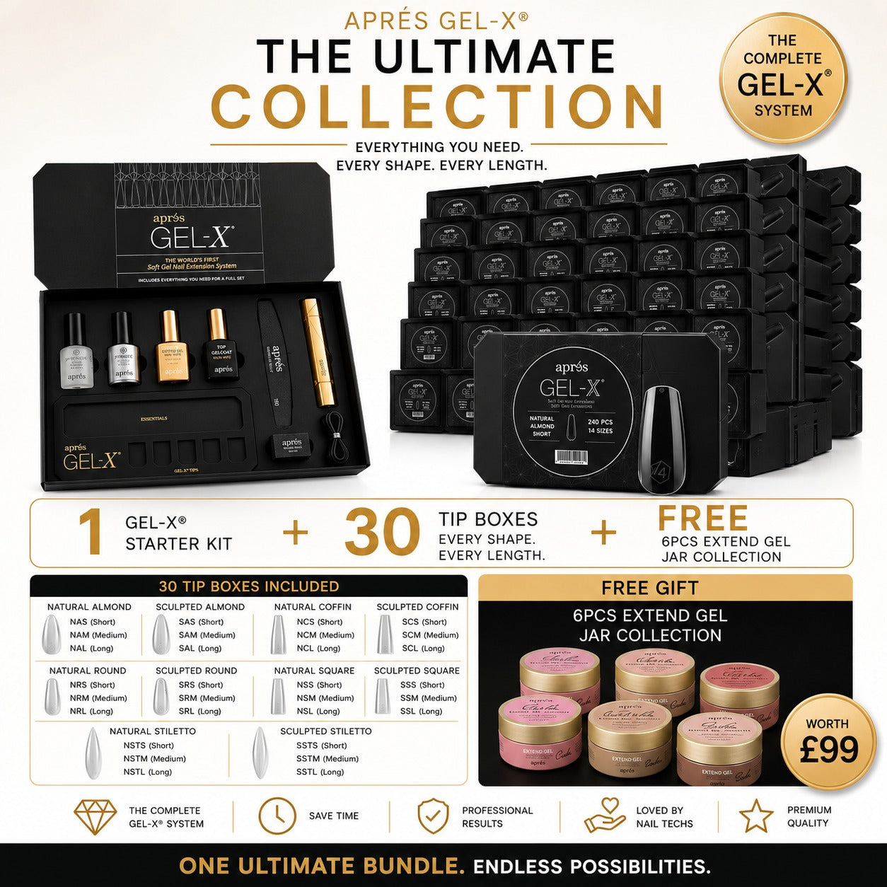 Aprés GEL-X® Ultimate Collection Bundle