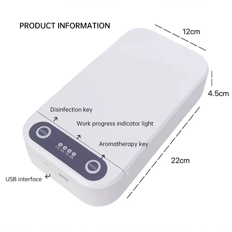UV Disinfection & Sanitising Case – Nail, Beauty & Salon Tool Cleaner