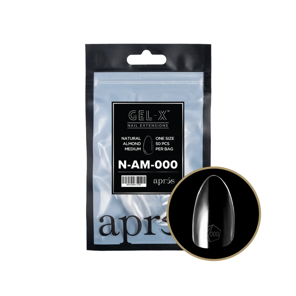 APRES Gel-X® Natural Almond Refill Tips