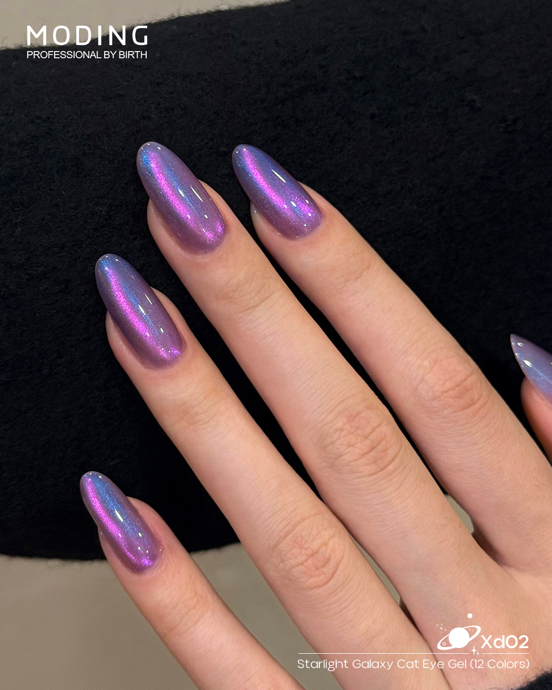 MODING Starlight Galaxy Cat Eye Gel Colour HEMA & TPO Free - XD2