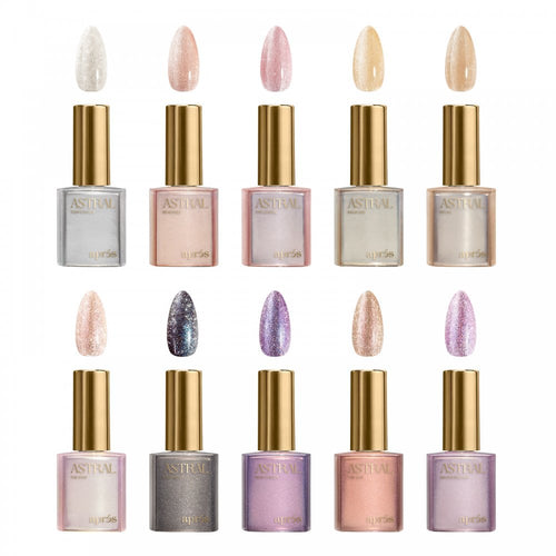 APRES Astral Gel Couleur 10ml - Shimmery Cat Eye Collection (CE01-CE10)