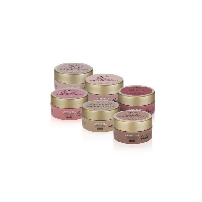 APRES Colour Extend Gel in Jar Set of 6